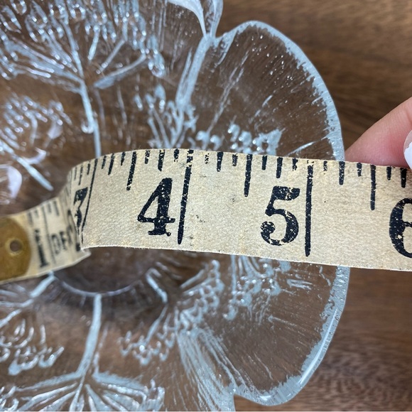 Dansk Floriform Glass Cow Parsley Salad Bowl Set, Mantasala Finland - Picture 6 of 12